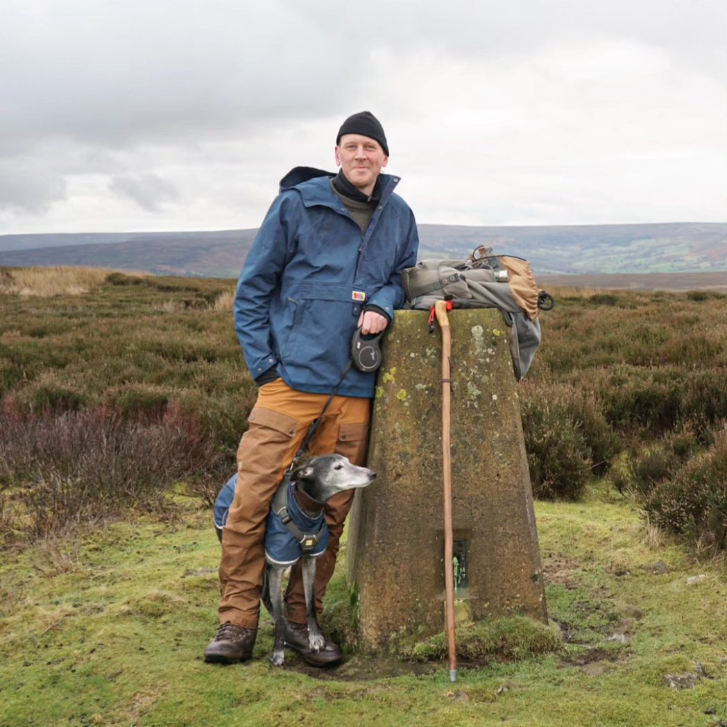 indy_jols's tweet photo. A weekend in which companions both human and canine were very patient with my new trigpointing hobby. https://t.co/tR2WpUxenv