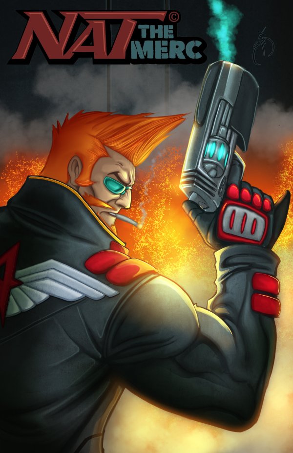 Simon_Pothier's tweet photo. NAT the MERC : Blood Brothers #2 by Yours truly ;) 

The 23 Page sequel to Blood brothers #1 included in Tales From The NATverse #2 a 116 Page full color book.  #NATverse #HeavyMetal #Indiecomics

Link to campaign in the comments below👇 ;) https://t.co/jIWkeEh7fi