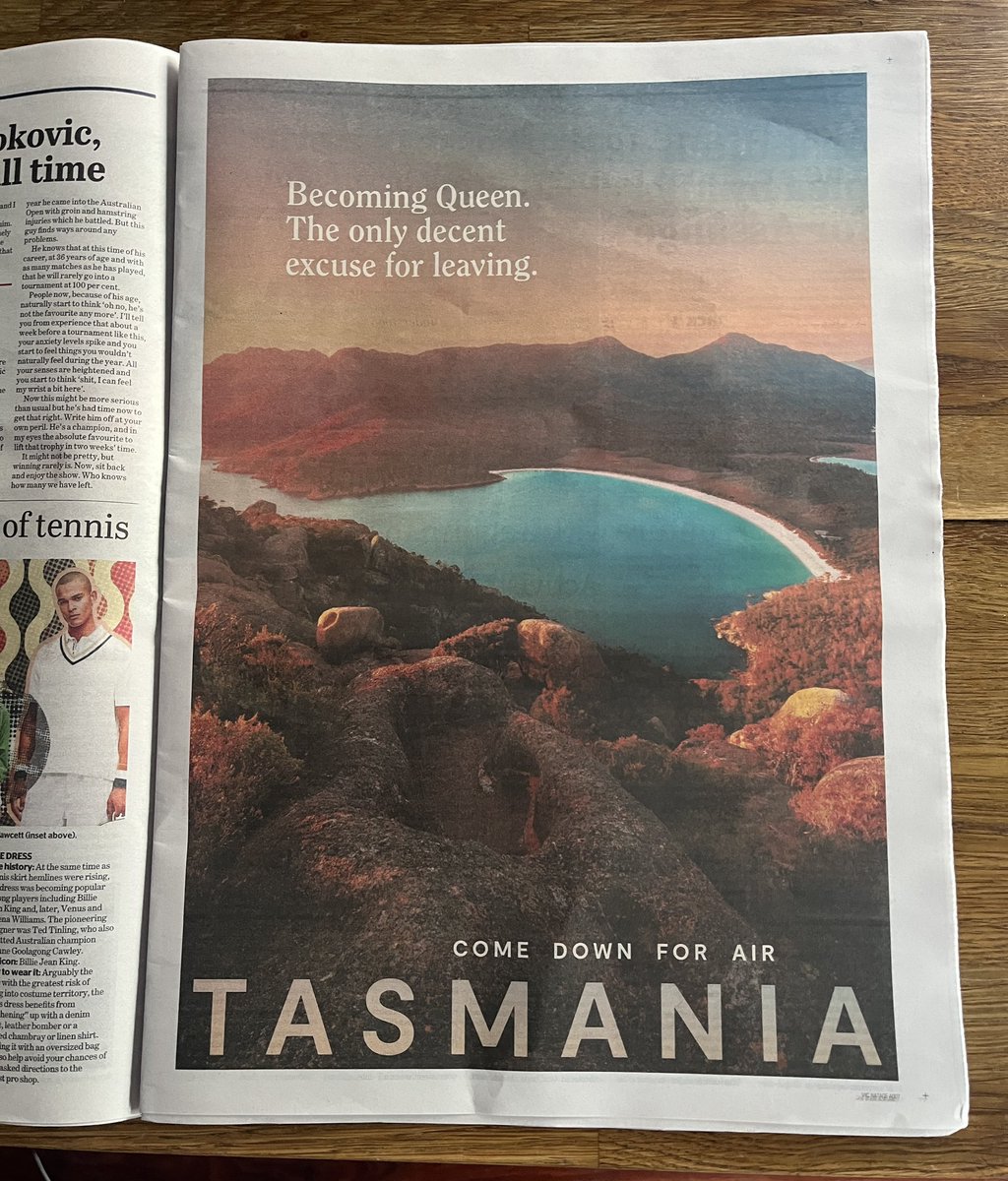 NormanHermant's tweet photo. Ok that’s pretty good.

#QueenMary  #Tasmania 
#Denmark  @theage https://t.co/w0YLiSTlkI