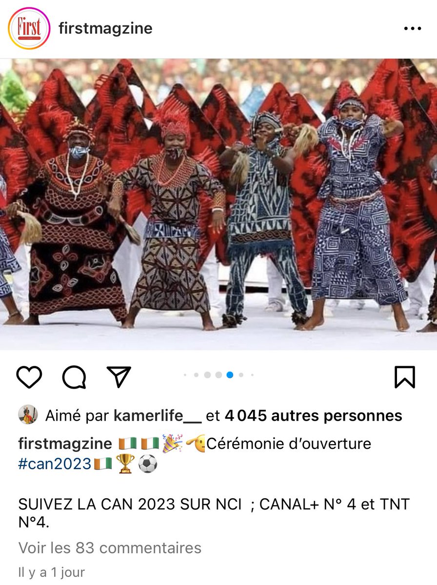 Une fois de plus les images de la #CAN2021🇨🇲 sont utilisées pour mettre en avant la #CAN2023🇨🇮

Une quête de visibilité ou une erreur??🤔