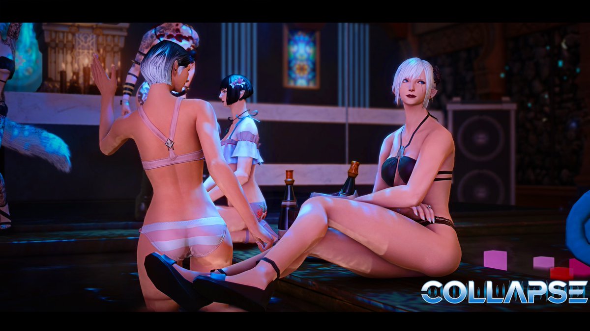 lologenxiv's tweet photo. It was swimsuit night at collapse last night!
Saturdays, 10pm EST
Famfrit, Goblet, Ward 29, Plot 13
#GPOSERS #ffxiv #finalfantasy14 #finalfantasyxiv #ffxivonline #ff14 #ffxivscreenshot #ffxivcommunity #ffxivgpose #famfrit #primaldatacenter https://t.co/Q2h4KE5c2b