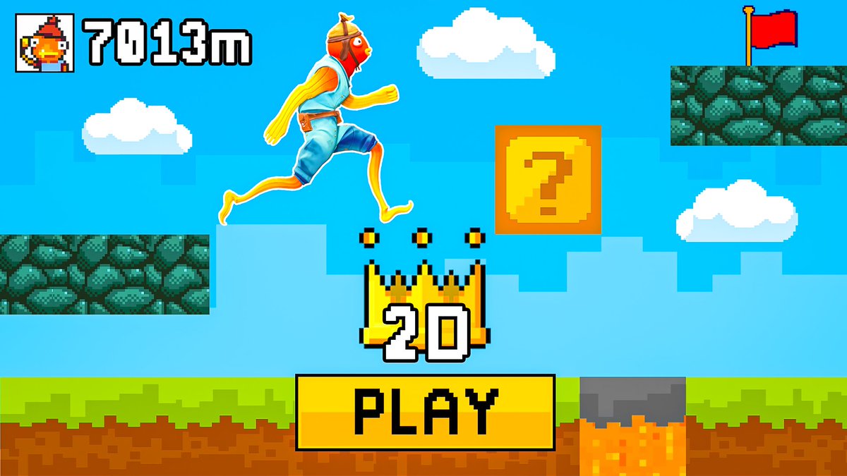 Jump King - Fortnite

Discover the best 2D experience in Fortnite and climb to the top!👑

Play now! 8022-4576-9055
Created in #UEFN
#FortniteCreative #CreatedinFortnite