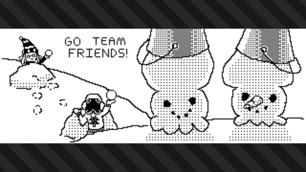 Nothing says fun like building snowsquids/snowoctos and having snowball fights between friends!! Stay warm in the chill weather and let's go Team Friends! \ ( ^ w ^ ) / #Splatoon3 #NintendoSwitch