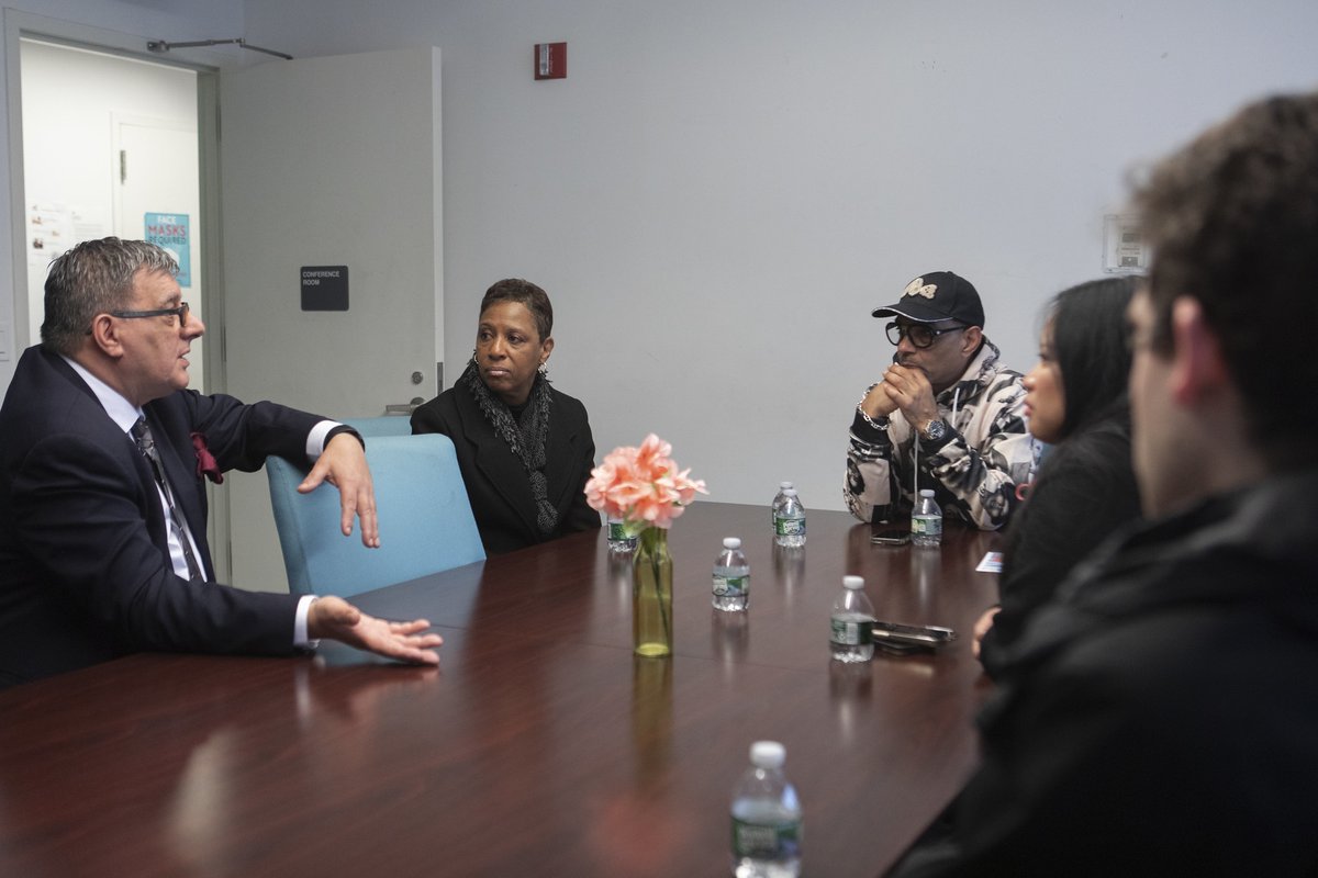 NYCSpeakerAdams's tweet photo. I had the pleasure of touring @UrbanUpboundNY’s campus with @MitchellGTaylor to learn about their programs that promote financial stability, economic mobility, &amp; youth empowerment.

Proud to support their efforts to break cycles of poverty and help NYers achieve self-sufficiency. https://t.co/E3rVnkmWqW