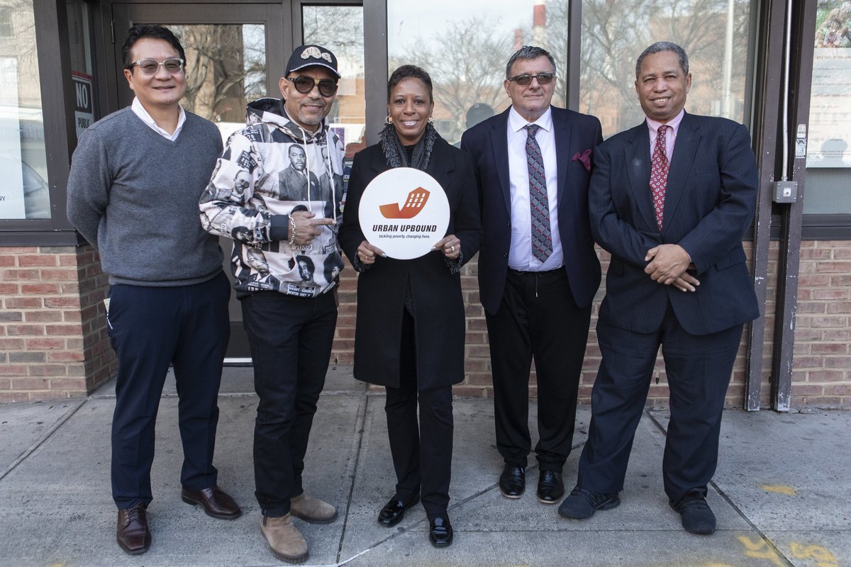 NYCSpeakerAdams's tweet photo. I had the pleasure of touring @UrbanUpboundNY’s campus with @MitchellGTaylor to learn about their programs that promote financial stability, economic mobility, &amp; youth empowerment.

Proud to support their efforts to break cycles of poverty and help NYers achieve self-sufficiency. https://t.co/E3rVnkmWqW