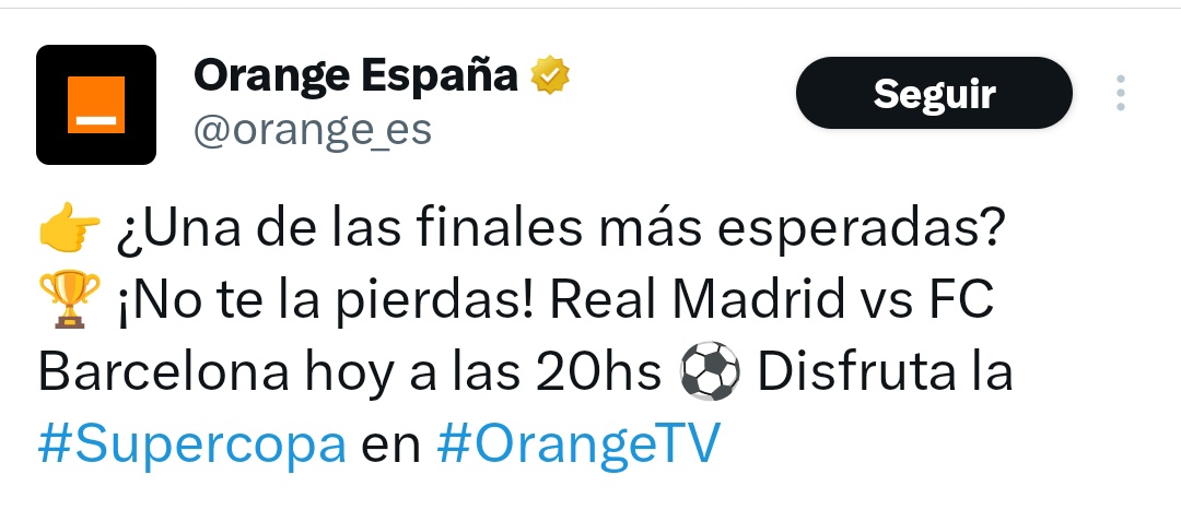 LuisMontes76's tweet photo. @orange_es @orange_es No hemos podido ver una de las finales más esperadas del año....os auguro que mañana va a ser el día q más finales de contrato Orange tendréis https://t.co/ulWKmXu53Q