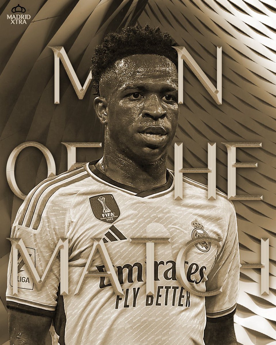 ❗️Official: Vinicius Jr is named MOTM
