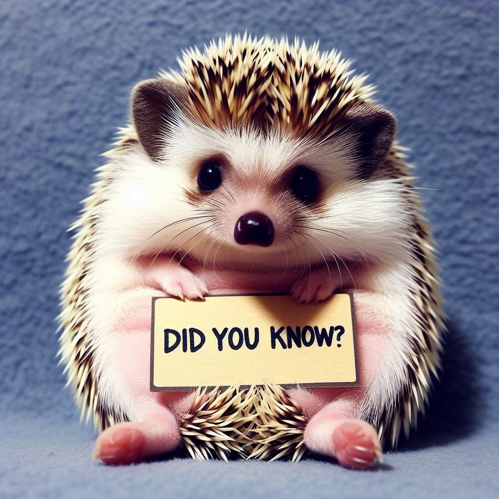 Did you know? 🤔
Hedgehogs are in trouble! 😢
They have lost up to 50% of their population since 2000. 😱
Help them by making your garden hedgehog-friendly. 🦔
follow <a href="/hedgehogsociety/">Hedgehog Society</a> to learn more. 🙌
#SaveTheHedgehogs #Hedgehog #HedgehogPetition