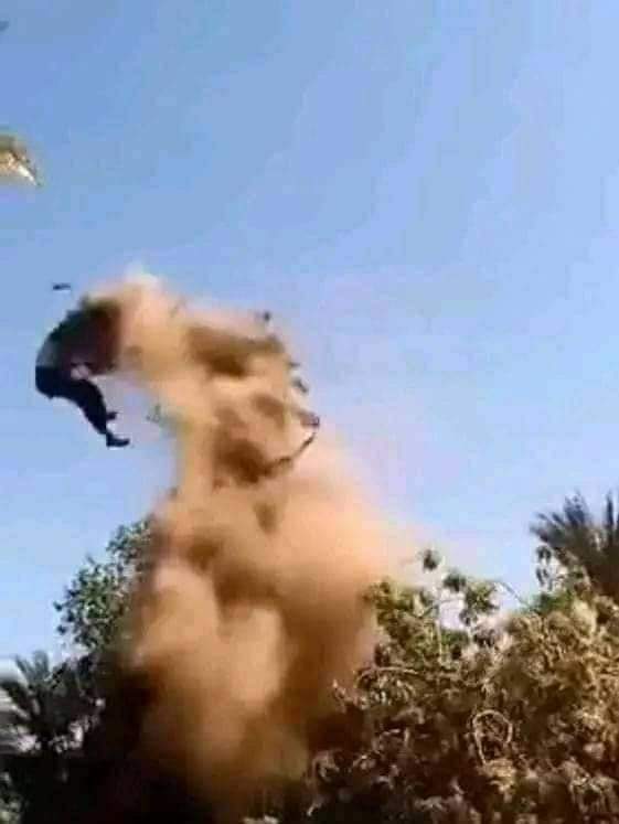 رسالتي الي المقاومة.
انتو ازاي تطيروا ولاد الكلب في الهوا كده.
مفيش رحمة مفيش قلب مفيش طبلة  مفيش زغروطة😅