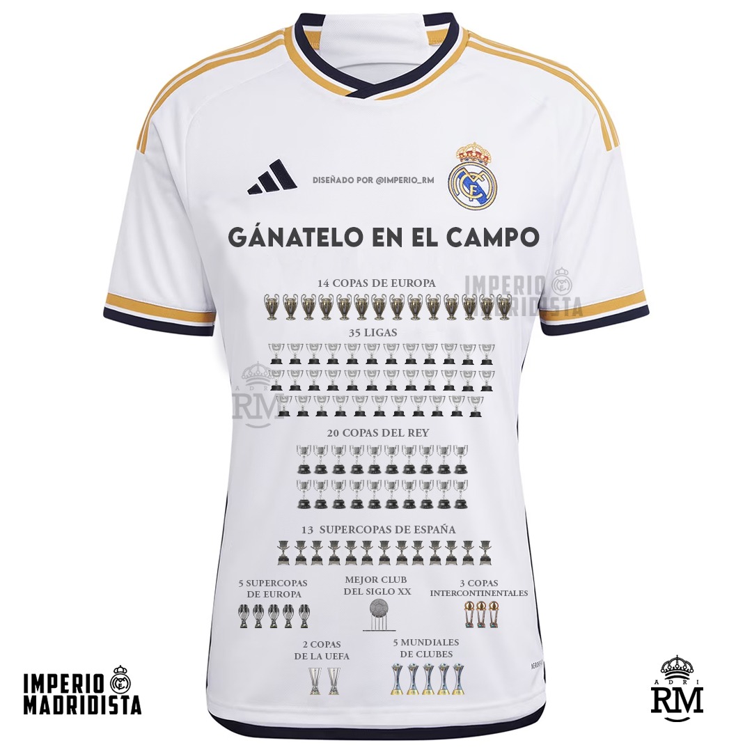 AdriRM33's tweet photo. El Real Madrid consigue su título número 102 en toda la historia, el mejor club del mundo.

"Gánatelo en el campo." 🤍 https://t.co/nW6QWAARt4