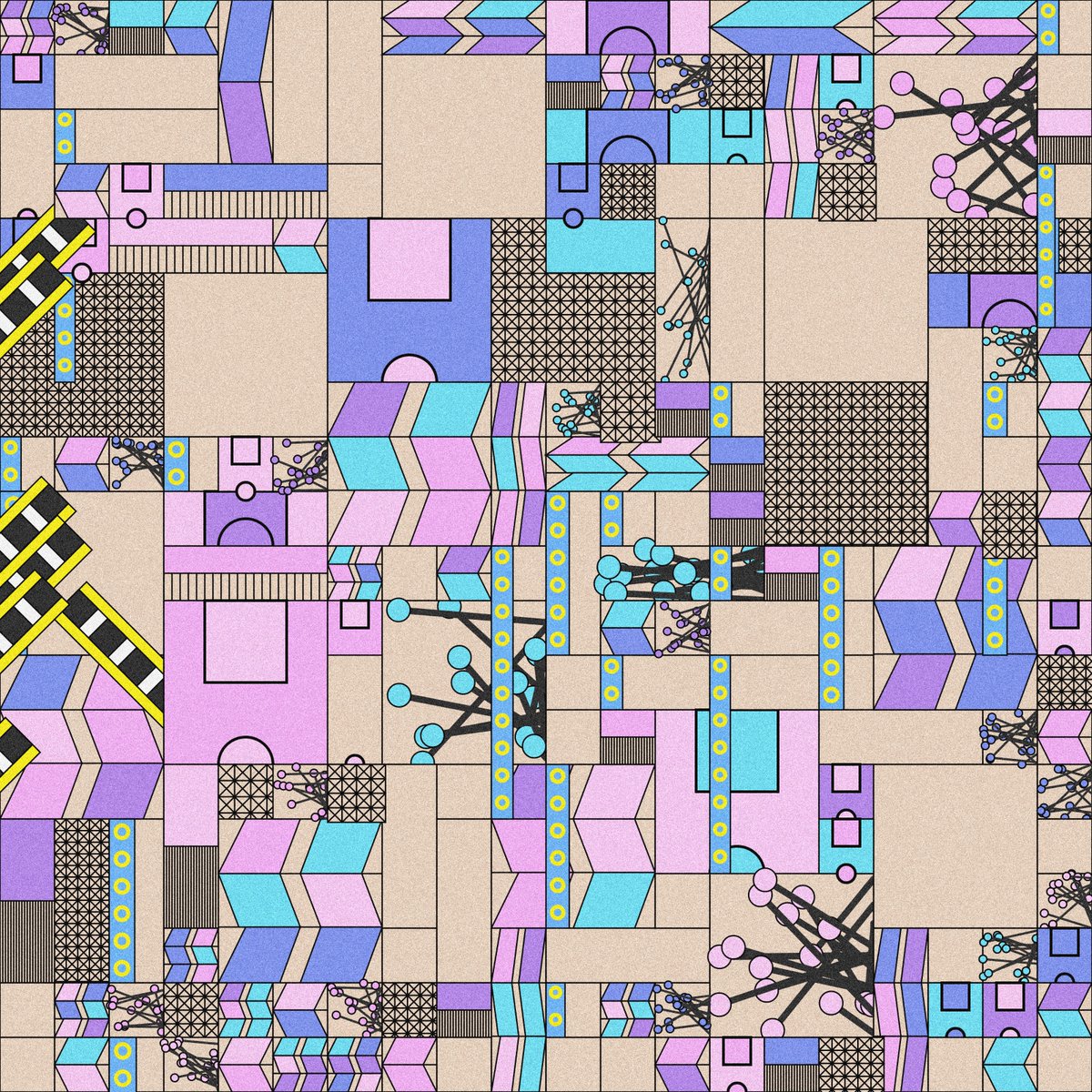 turmoil #41 minted by <a href="/dreadnaughtus/">Flags</a> 

#fxhash #genart