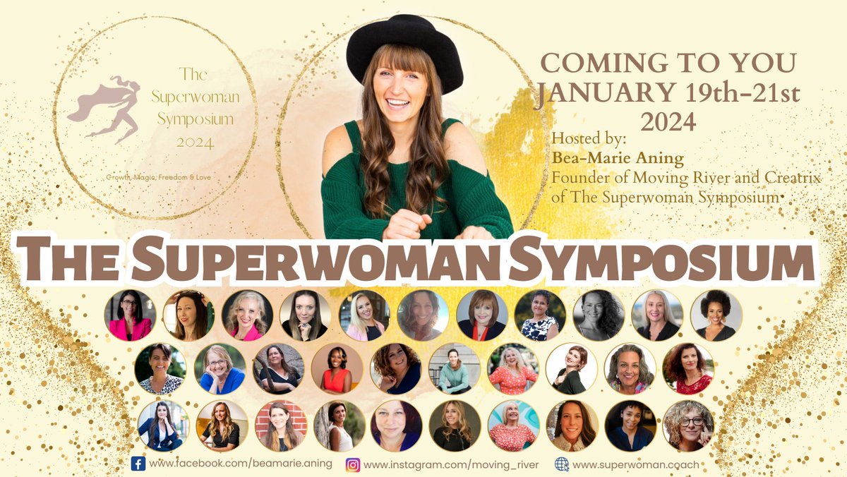 Join us for free magic, freedom &amp; love at the online Superwoman Symposium 2024! I'm speaking on 'The Healing Power of Pleasure'. Superb soulful sharings  for your personal and business success! Sign up here superwoman.coach/tss-2024/julia…  #WomenEmpowerment #experts #personaldevelopment