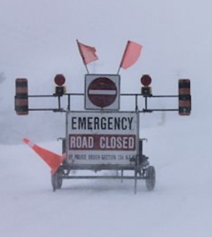 Due to inclement weather please be aware that fire department response time may be delayed due to road and weather conditions. @Kincardine_ON