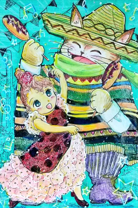 …   美味しいマラカス  #イラスト  おはようございます   今日も良き日に