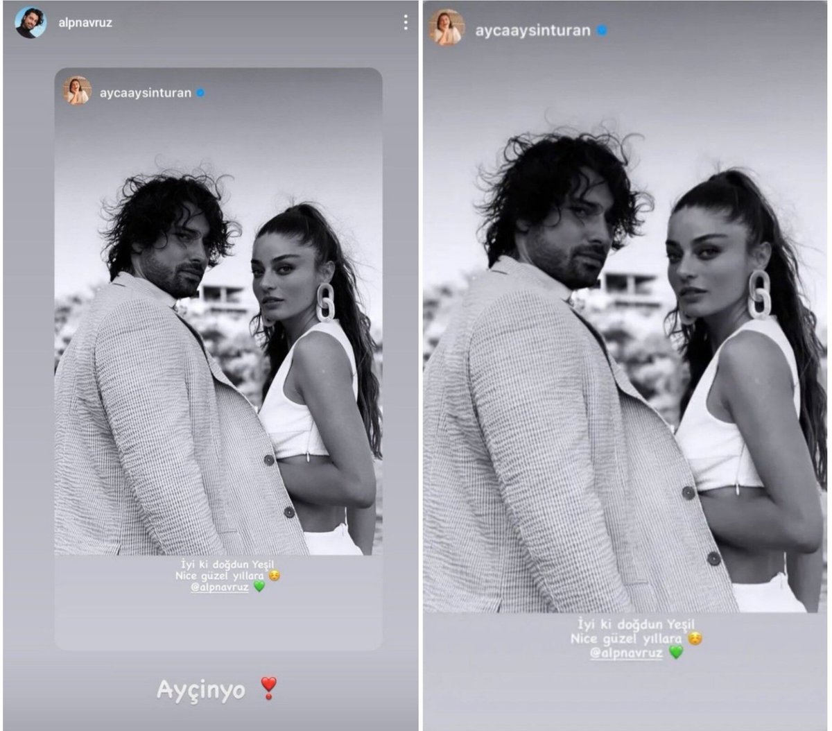 EsperanzaHopeA's tweet photo. İyi ki doğdun Yeşil
Nice güzel yıllara 😊
@alpnavruz 💚

#AyçaAyşinTuran
#AlpNavruz
#AyçAlp https://t.co/QBesXPQDVD