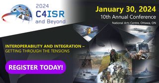 Don’t miss out on the upcoming #C4ISRandBeyond Conference. Learn about the emerging trends and challenges in #interoperability and the #military sector. 

Register now: vanguardcanada.com/c4isr2024