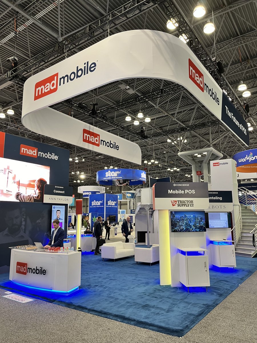MadMobile's tweet photo. 📍 We’ve arrived at #NRF2024! Swing by the Mad Mobile booth at #5449 and get a first-hand experience with our retail technology. https://t.co/ljs6is2YUR