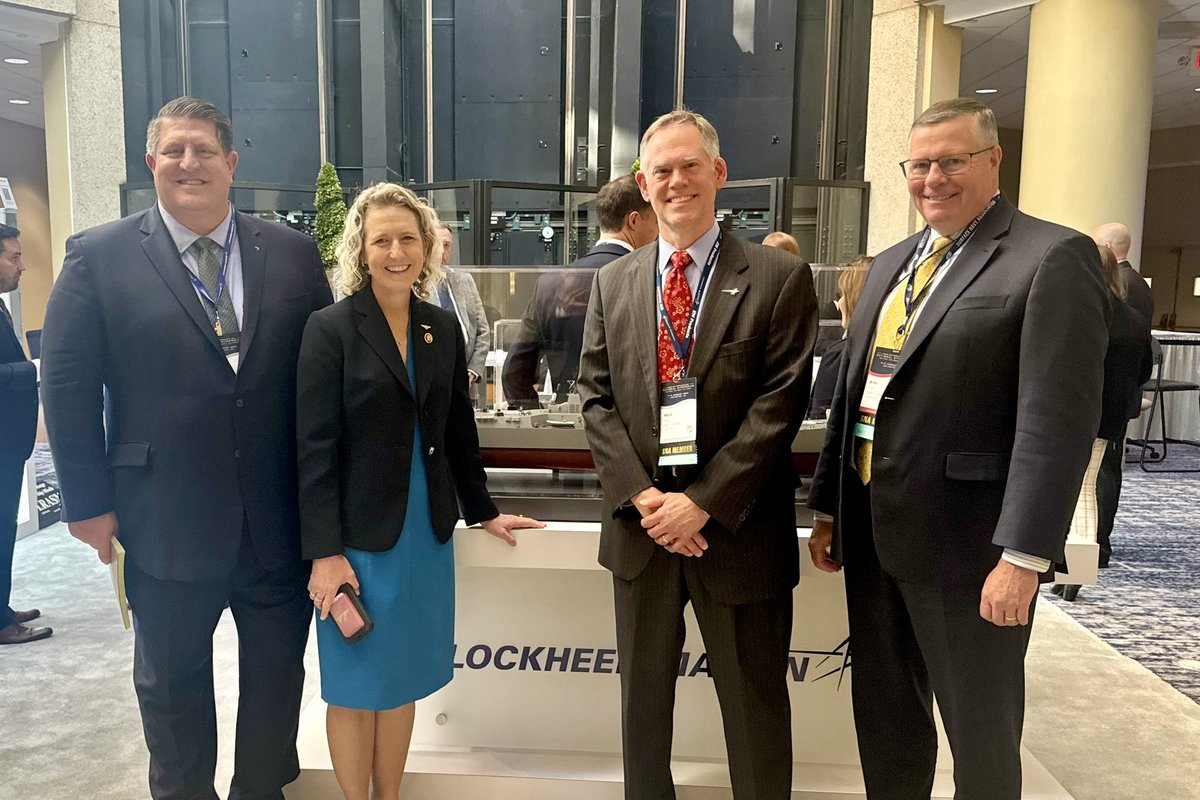 RepJenKiggans's tweet photo. It was awesome to attend the Surface Navy Association Symposium this week…! Our Navy is the backbone of promoting freedom around the world and it’s incredible to see the innovation in the tools they use to achieve their mission! #GoNavy #SNASymposium #VA02 https://t.co/6FHueHZBhB