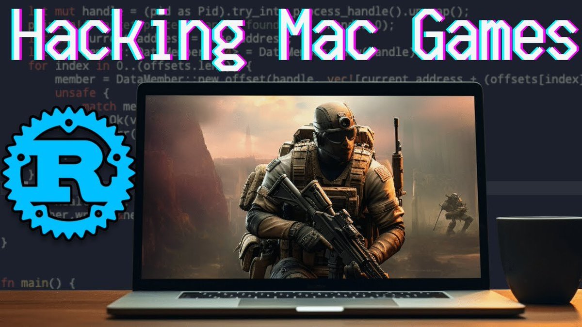 🍎 MacOS Game Hacking with Rust-Lang
👨‍💻 Learn How To Use the Mach Kernel API
🛠️ Bit Slicer = MacOS Cheat Engine Alternative
🧠 Best Crates for MacOSX Memory Manipulation
💻 Learn How to Manipulate Game Memory
✨ Develop and test a basic Rust trainer
👉https://t.co/xGwJP5HLje https://t.co/H8nxNnPq2K