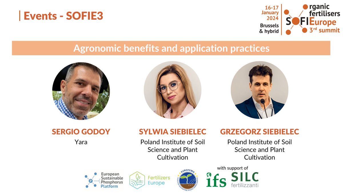 PhosphorusESPP's tweet photo. 😎 Everything is ready for tomorrow and we cannot wait for #SOFIE3 to start! With this last set of speakers, who will highlight the importance of the complementarity of #mineral and #organic fertilisers, and #microorganisms, we look forward to welcome you in Brussels and online! https://t.co/3NPXlJ4lVZ