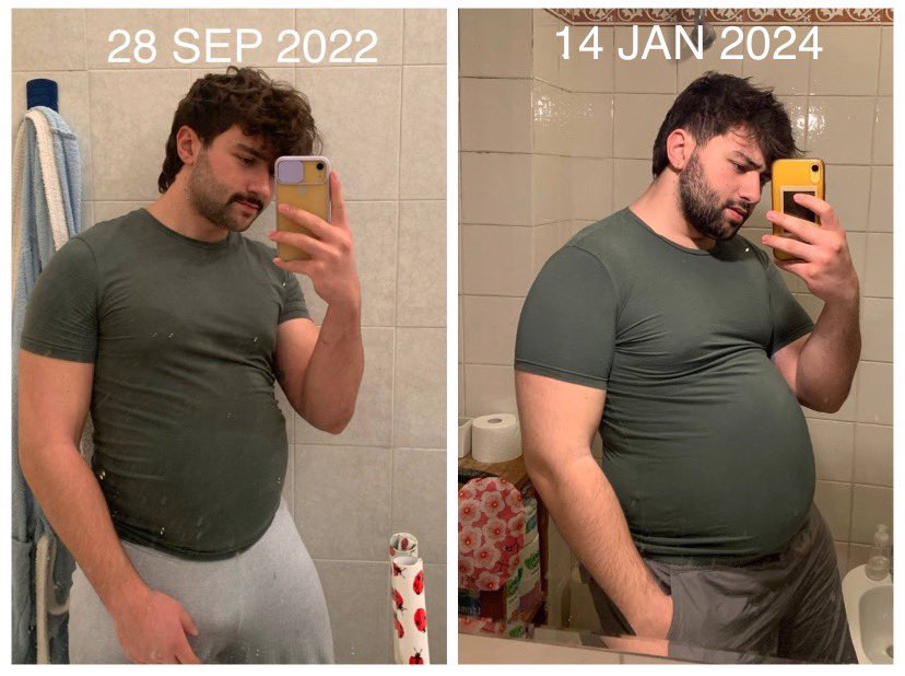 It still fits! Better work harder then 
#grommr #bulking #beefy #gayman
I wonder how I’d look in other clothes ;)
amazon.it/hz/wishlist/ls…