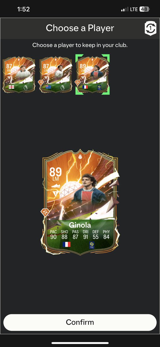 OneManWlfpck's tweet photo. @FutSheriff Beat player pick I’ve had this season https://t.co/xp2dfNrolM