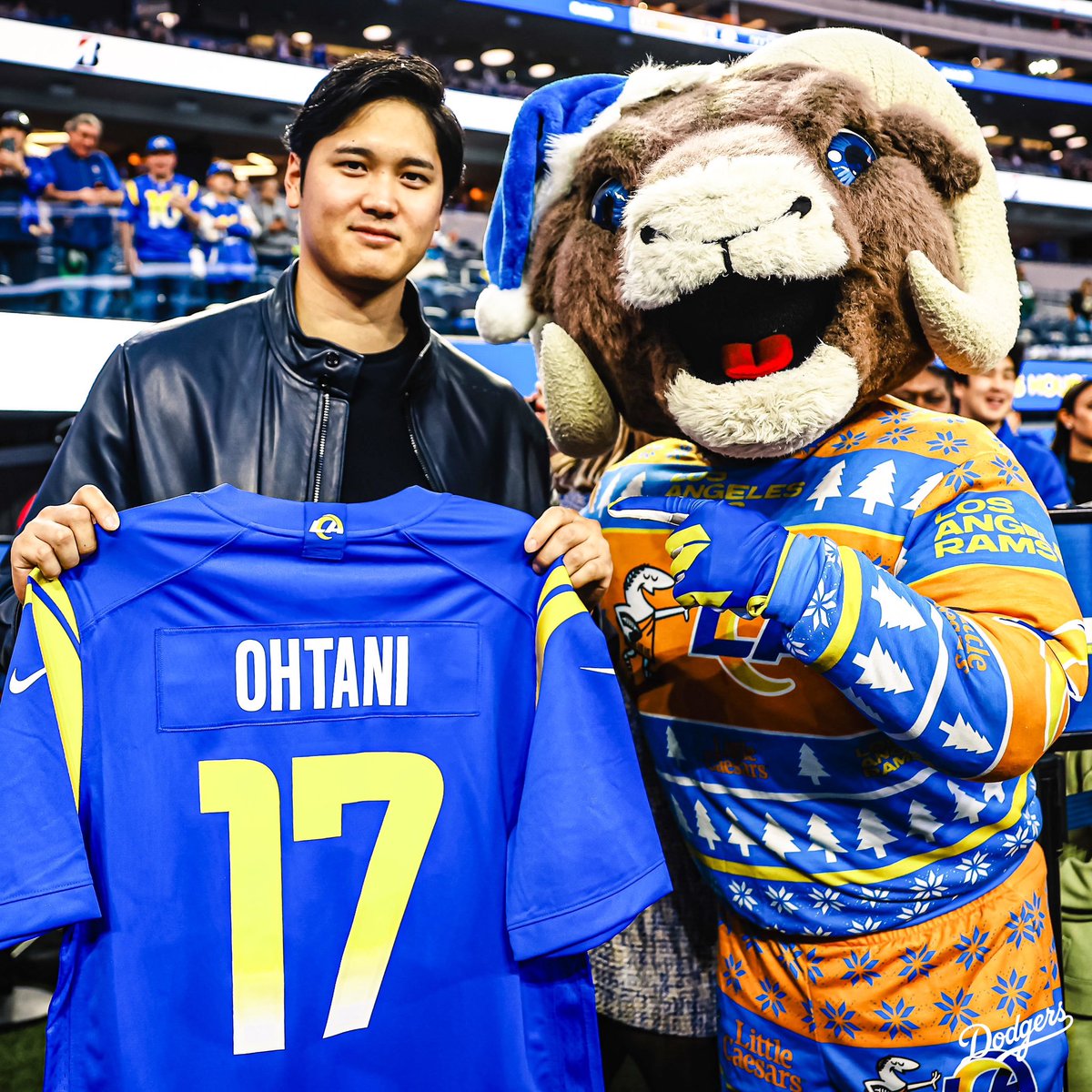 Best of luck in the playoffs, <a href="/RamsNFL/">Los Angeles Rams</a>! #RamsHouse