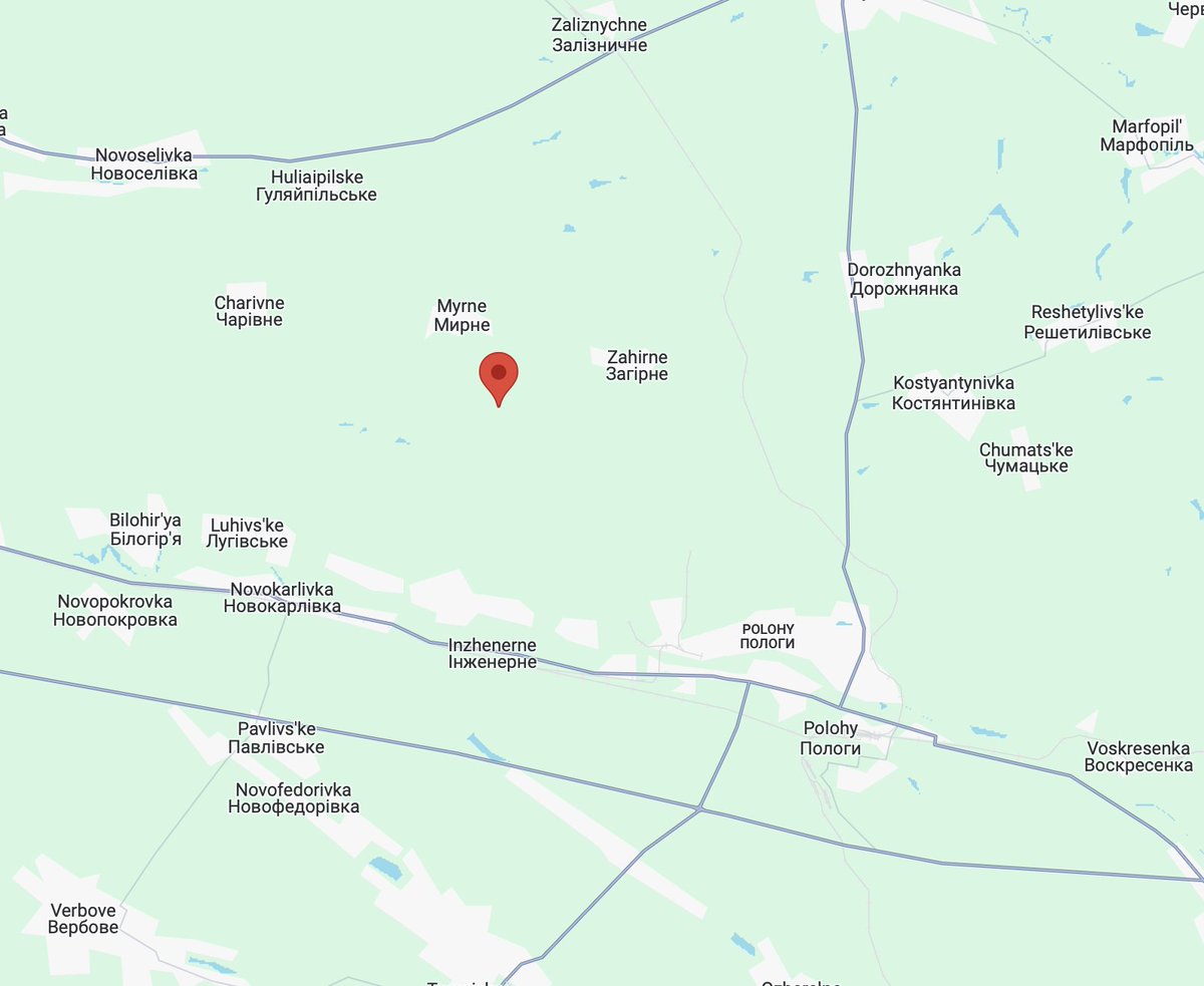 Ukrainian loitering munitions hit and destroyed a tank and assault group of Russian forces south of Myrne.
