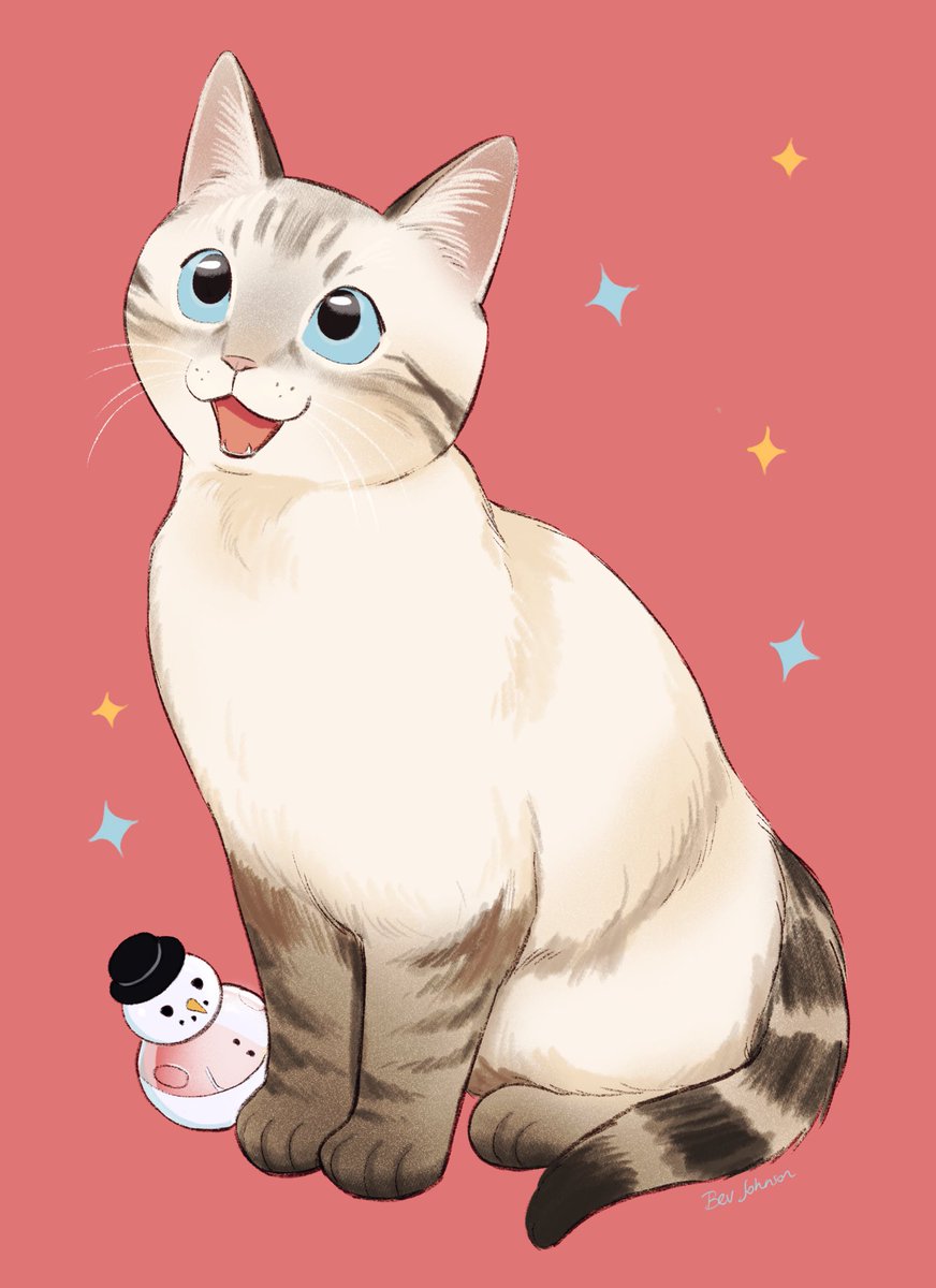 「cat comms」|Bev Johnson 🌸のイラスト