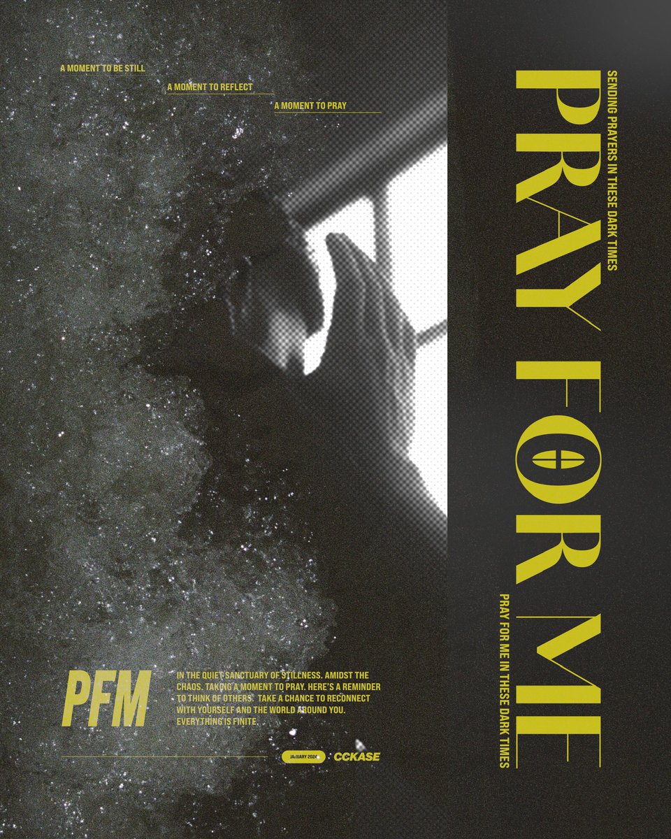 Poster Challenge - Week 2

PRAY FOR ME