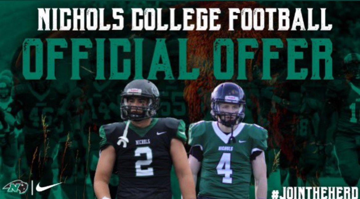 After a great conversation with <a href="/CoachVBisonHC/">Vinny Marino</a> I am blessed to receive my first offer from Nichols college. <a href="/StepinacSports/">Stepinac Athletics</a> <a href="/StepinacMSG/">Stepinac MSG Varsity</a> <a href="/CoachAndyMar/">Andy Martinez, III, MAT, CSCS</a>