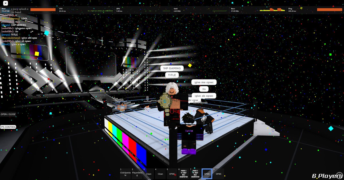 joeywannafuck's tweet photo. And your new.. OPW WOOOORLD CHAMPION, JOEEEY MATTHEWS! (ggs to reap, 10/9 with 1hp, take this Joey Splash RAH

@OPWWrestling
@RWUROBLOX https://t.co/2JwolOWywy