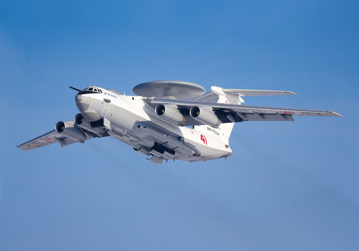 There is unconfirmed reports Ukrainian forces have shot down a Russian DRLV A-50 VKS aircraft over the Sea of Azov.