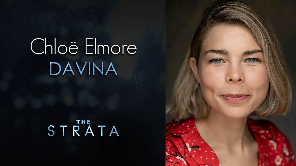 The Strata Season 10 Casting Announcements let's go! Let's start with <a href="/ChloeElmoreVO/">Chloë Elmore Voice Actor</a> as Davina -- thestratapodcast.com