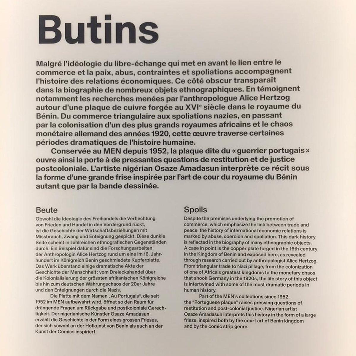 osaze_amadasun's tweet photo. 📦🛳️ The "Cargo Cults Unlimited" exhibition is centered around the theme of the globalized economy. Set in a make-shift port overlooked by offices. Each container within the maze-like layout of the show features installations addressing topics relating to the globalalized economy https://t.co/Gx4V7PsGhF