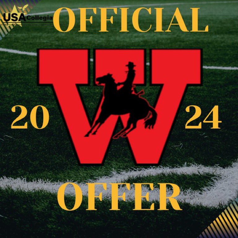 Blessed to receive an offer from the Goodyear Wranglers🙏