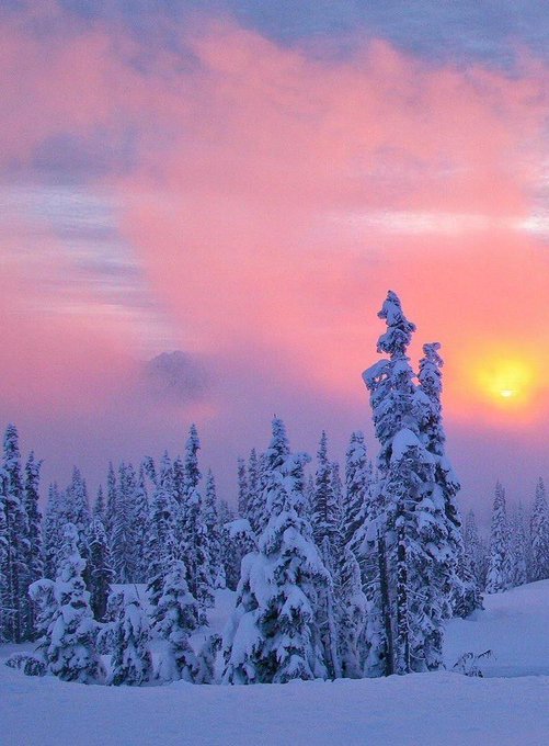 Beautiful scenery.