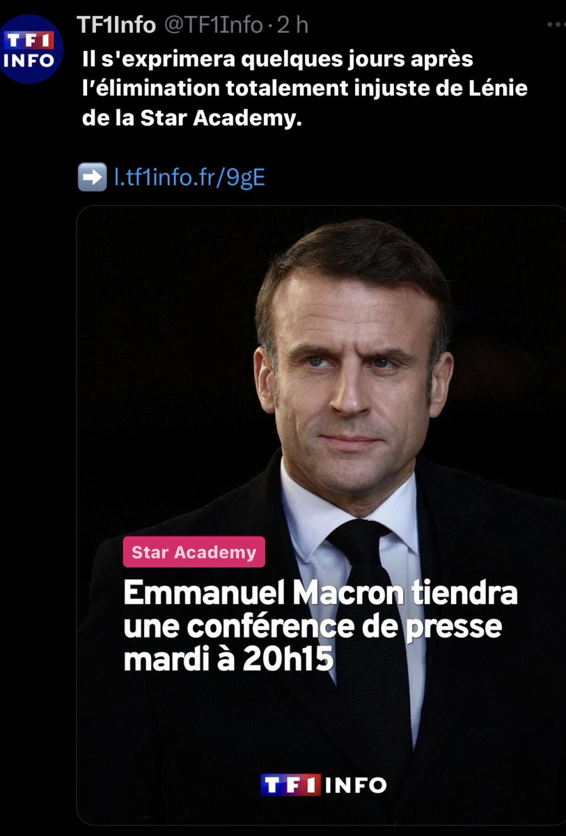 Enfin une prise prise de parole ! #StarAcademy