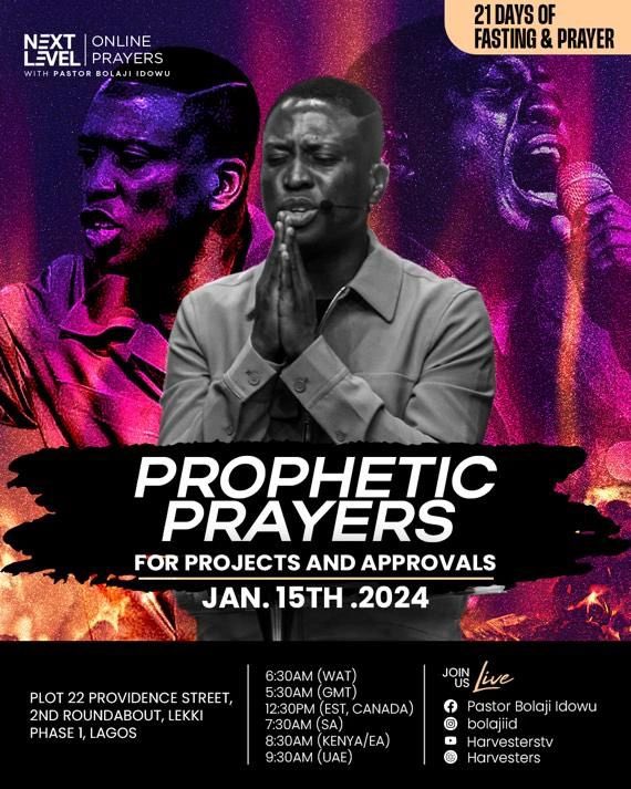 UncleGeeOfZion's tweet photo. #NLP focus this week is on projects & approvals! 🚨🚨🚨
Join us online/On-site @HarvestersLekki
Remember to invite your family and friends to join us!
#Day8
#Monday
#January15th
#PropheticPrayers
#NextLevelPrayers #NLPWithPastorBolaji
#UnstoppableMultiplication https://t.co/CSLAP6d7UE