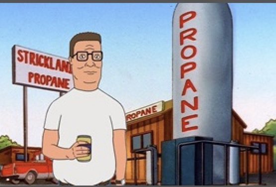 CWompus's tweet photo. Shoutout to Hank Hill for keeping the Arlen, TX area supplied with propane and propane accessories #shoutoutweek https://t.co/40CIVSNyhs