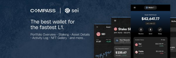 josericardoron4's tweet photo. everyone talking about $SEi and you don't know how to get in here I'll tell you what to do
The first step is to download a wallet. You have some option
➢@compass_wallet
➢@keplrwallet
➢@salto_cosmos
However, I use Compass as it is one of the most popular and easy to use wallets https://t.co/AVsT83knhq