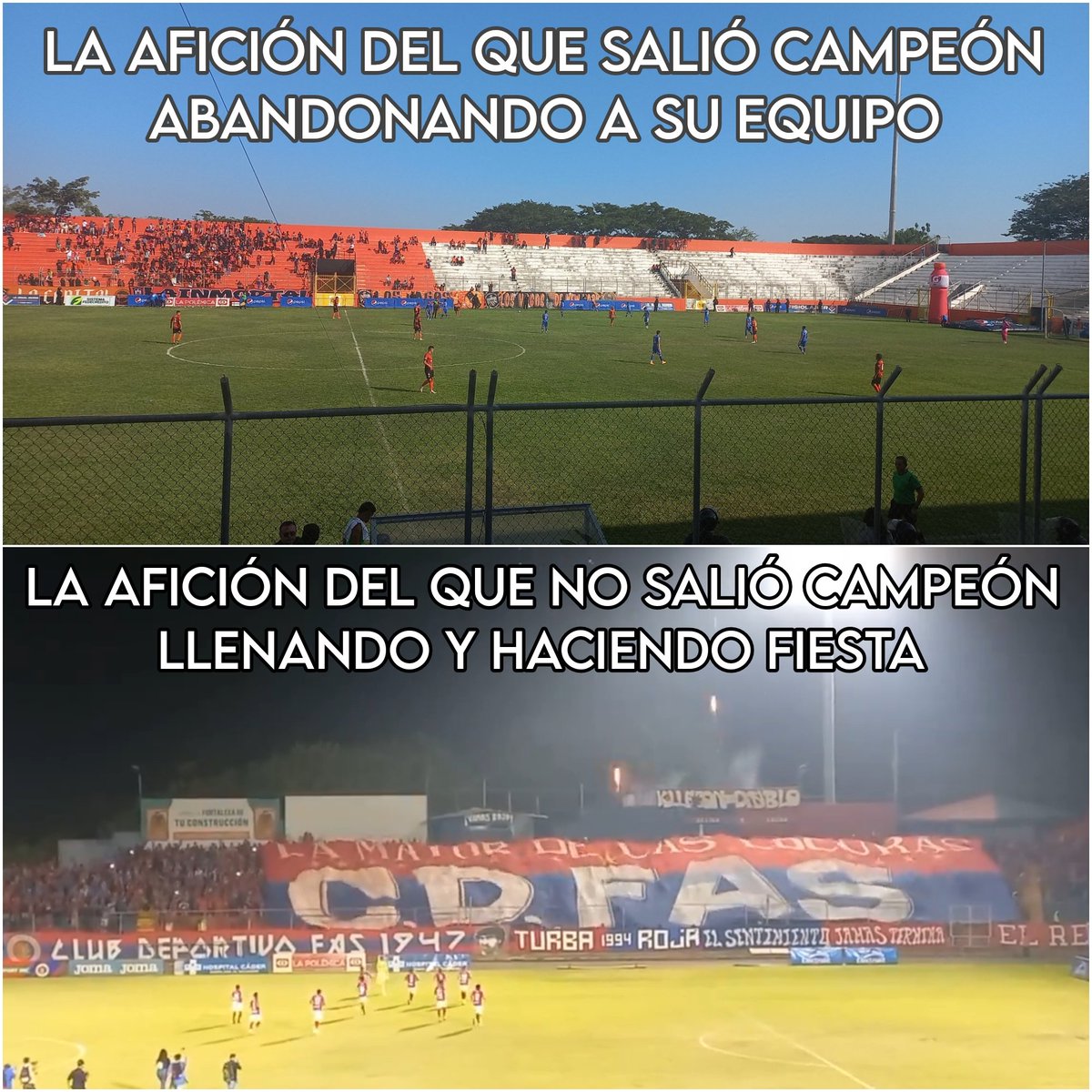 SoyDelRojo94's tweet photo. ¡MIRÁ QUE DISTINTOS SOMOS! 🔴🔵 https://t.co/auGBuuleFP