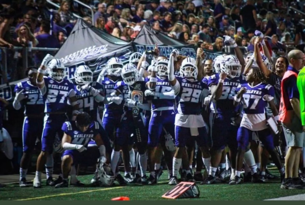 JakeLang34's tweet photo. Blessed to receive an offer from Kentucky Wesleyan University (D2) 💜@coachmaye3  @coachcook55 @trez_the_truth https://t.co/t6kzYPp3vx