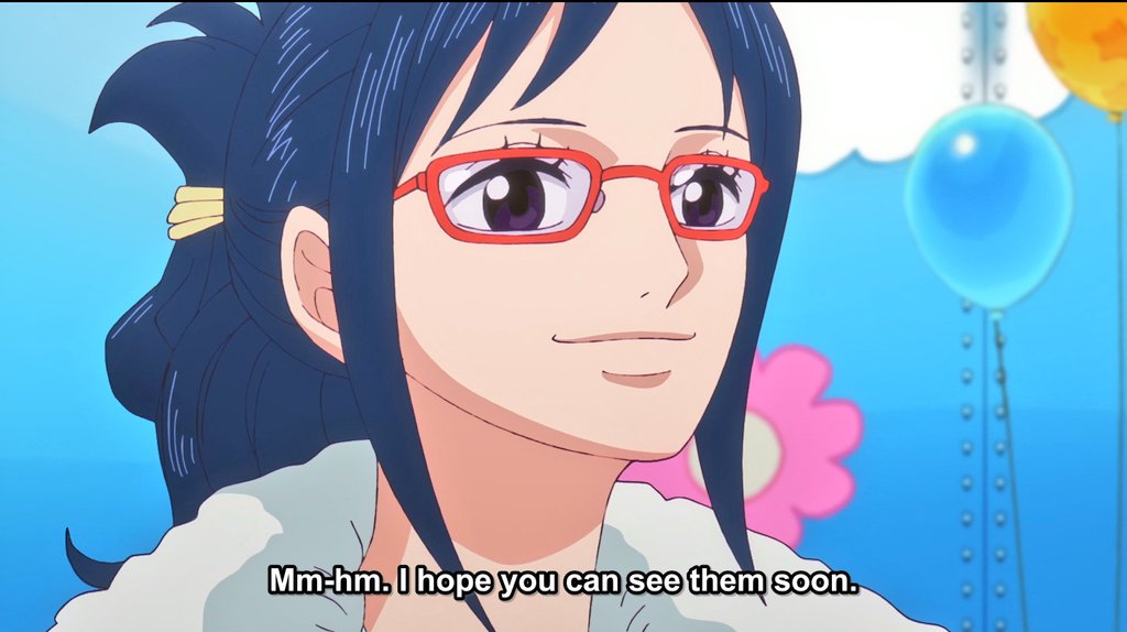 I love how Tashigi despite being a Marine, and being in search of pirates. 
She speaks so nicely and sweetly to Mocha about the SHs and that she will definitely see them again ♥️🥺
She doesn't hate them, something has already changed.
#zotash