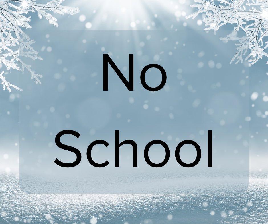 MeridianMustang's tweet photo. Meridian Public School will be closed on Monday, January 15, 2024. https://t.co/UbAyzM9Toy