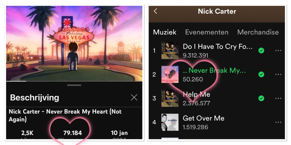 nickgirl_BE's tweet image. Streaming numbers from today from YouTube and Spotify! Almost 130k together!
We rock #NCArmy💪🏻💪🏻💪🏻💪🏻💪🏻 
#NeverBreakMyHeart 
#cartooncarter #nickcarter 
@All_Too_Kel @BSBFangirls @nickcarter