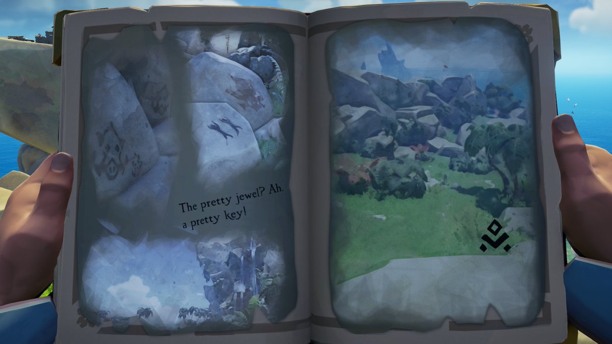 healsdraws's tweet photo. @RareThief you might want to add this location to your Veil of the Ancients Questline guide - it's currently missing in the Picture map Quest Solutions Guide for Devil's Ridge: https://t.co/FAI36lUZXY