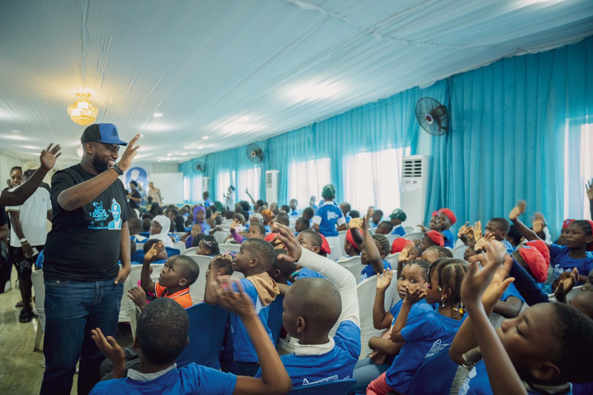 MukhtaarTijani's tweet photo. Yesterday, we held the 4th Annual Back to School Drive, an initiative created in 2020 to provide motivation and support to our children on Lagos Island returning to school after the COVID-19 lockdown. We’ve continuously grown, increasing the number of beneficiaries each year. https://t.co/ZjJSTPqxbm