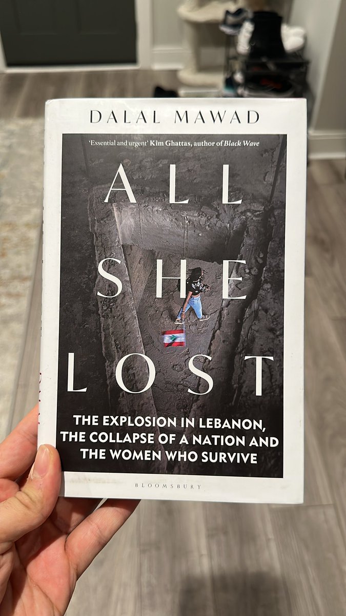 Just got here through the mail, looking forward to reading it! <a href="/dalalmawad/">Dalal Mawadدلال معوض</a>