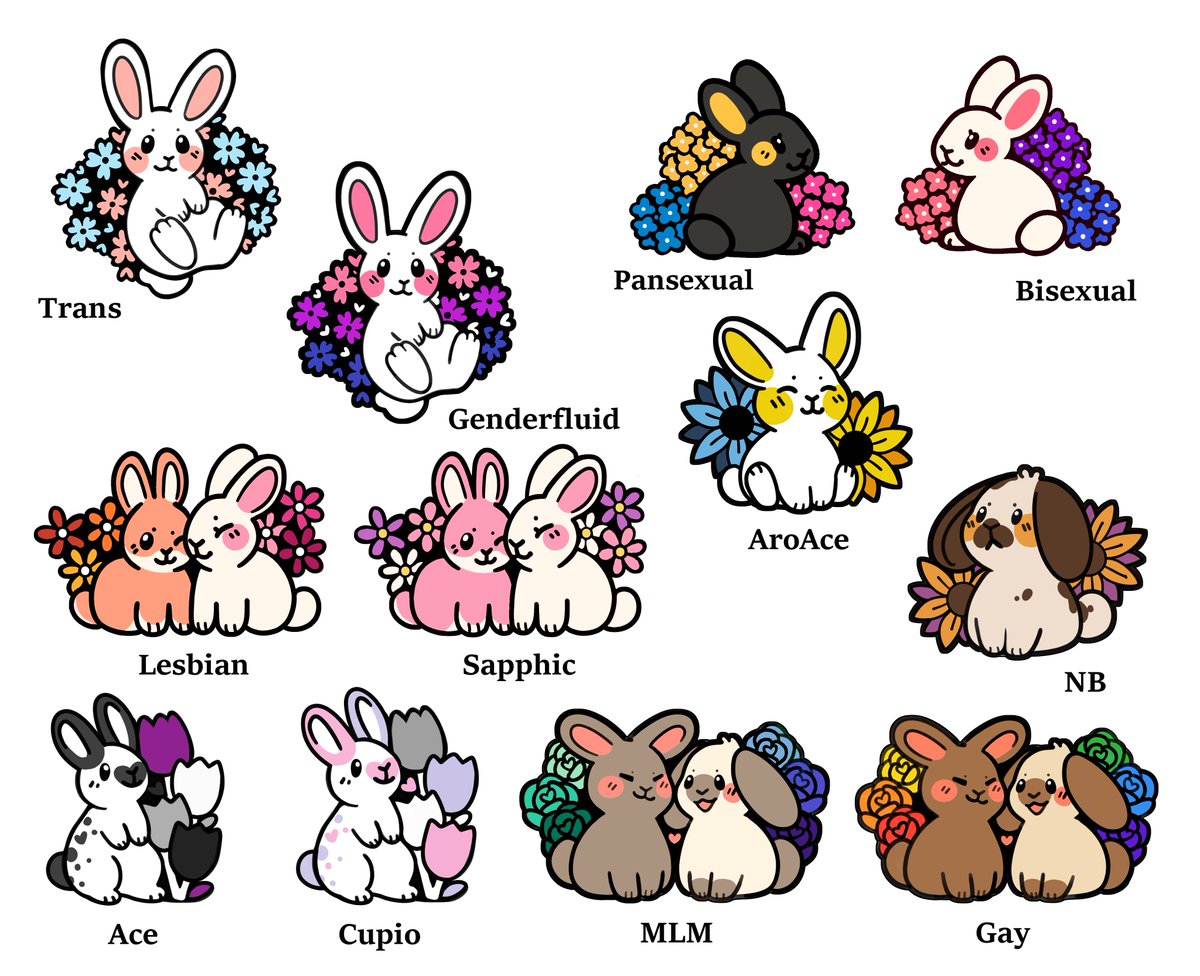 rabbit no humans english text flower heart white background blue flower  illustration images